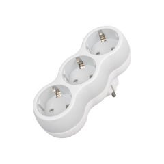 VEA VE-2211-3GW A CLASS 3LÜ  DİKEY ÇOKLU PRİZ (MADE IN MALAYSIA)