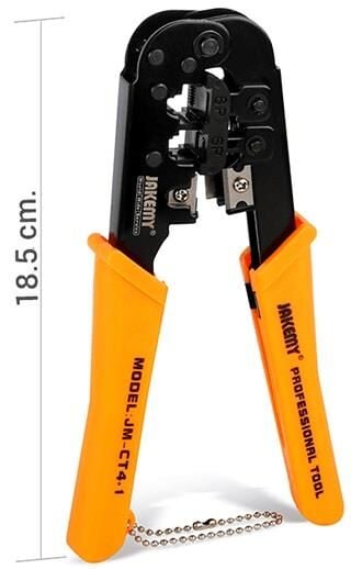 Jakemy JM-CT4-1 Ethernet Telefon Çakma Pensesi 6P 8P