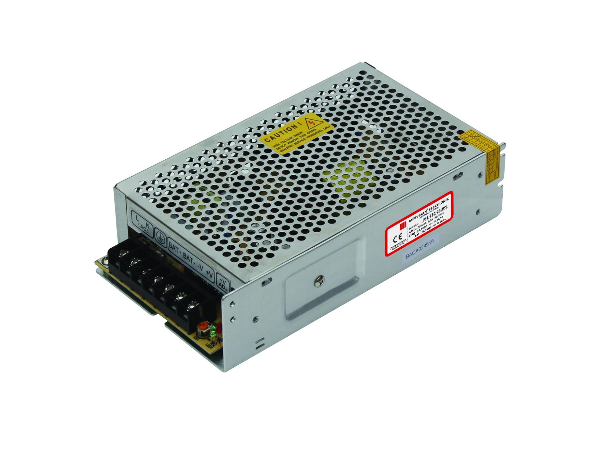 MT-150-24 UPS Akü Şarj Özellikli SMPS Adaptör/MS-150-24