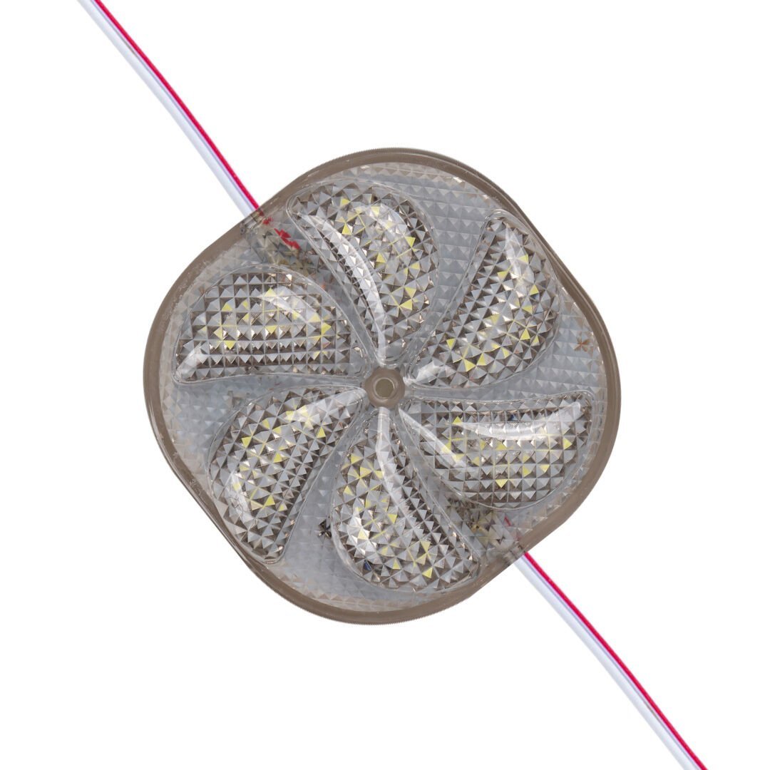 PowerMaster (20 Adet) PM-14704 12 Volt 3 Watt Soğuk Beyaz Sabit 6565-2835 Modül Led 65x65x12mm