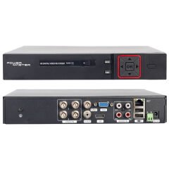 PowerMaster PM-12180 4 Kanal 5MP Destekli 1080N H265 Xmeye Video Çıkışlı DVR/XVR Kayıt Cihazı