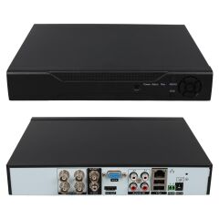 PowerMaster PM-12180 4 Kanal 5MP Destekli 1080N H265 Xmeye Video Çıkışlı DVR/XVR Kayıt Cihazı