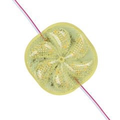 PowerMaster (20 Adet) PM-14700 12 Volt 3 Watt Sarı Yanıp Sönen Çakar 6565-2835 Modül Led 65x65x12mm