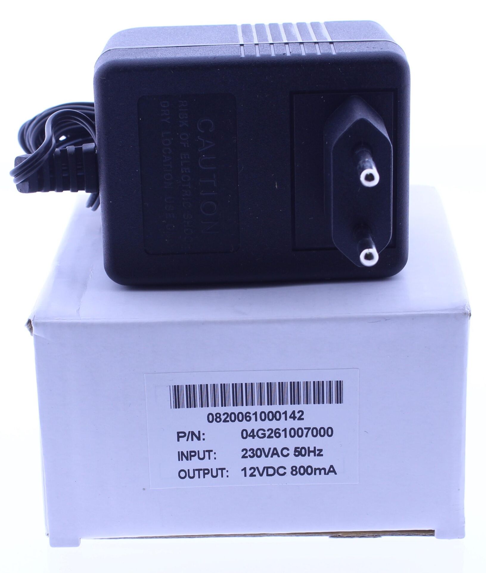 12 Volt 800 Ma. Trafolu Adaptör 5.5x2.5mm