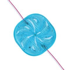 PowerMaster (20 Adet) PM-14698 12 Volt 3 Watt Mavi Yanıp Sönen Çakar 6565-2835 Modül Led 65x65x12mm