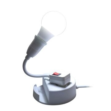 LEDX DY-105 PRİZİ E27 DUYA DÜNÜŞTÜRÜCÜ AÇMA KAPAMA ANAHTARLI OYNAR BAŞLIKLI DUY