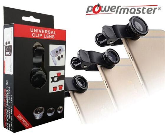 Powermaster Universal Akıllı Telefon Lens Seti