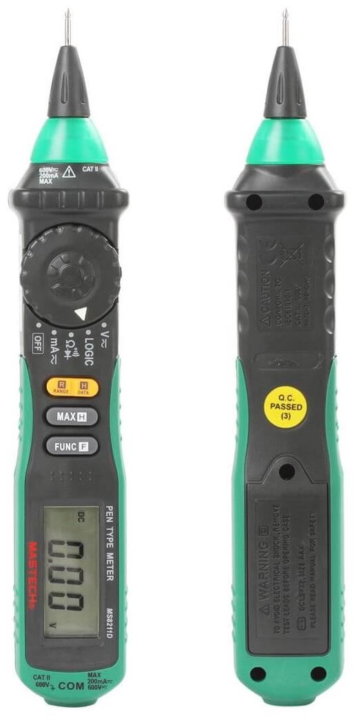 Mastech Kalem Tipi Temassız Voltaj Test Aleti