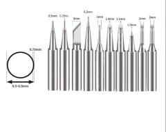 Bakon 600M-10-MİX 10 Lu Havya Ucu (10 Adet Olarak Gönderilecektir)