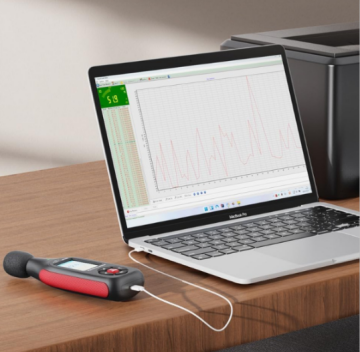 Benetech GT1355B Renkli Ekranlı Kayıt Yapabilen Ses Ölçer | Şarj Edilebilir