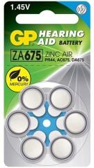 GP ZA675 1.4v İşitme Kulaklık Pili