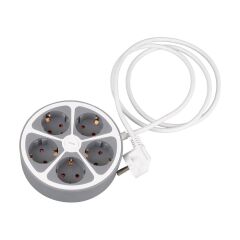 Vea VE-G605Y 5'li Anahtarlı 1.5 Metre Grup Priz