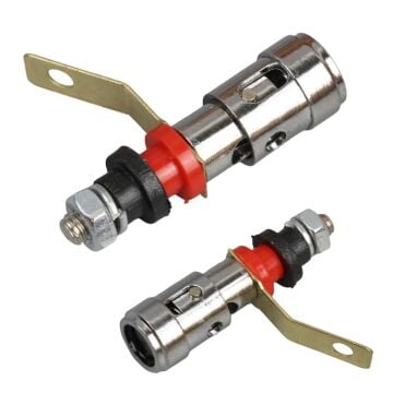 Basmalı Born Klemens 39.5mm 2'li Takım - Siyah ve Kırmızı (IC-240E)