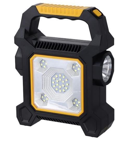 Powermaster JY-258C 3 Kademeli̇ Şarjlı Çok Fonksiyonlu Solar Işıldak