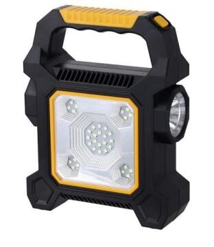 Powermaster JY-258C 3 Kademeli̇ Şarjlı Çok Fonksiyonlu Solar Işıldak