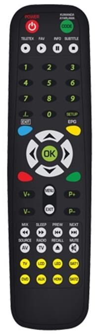 Huayu 8 İn 1 Smart Akıllı Kumanda