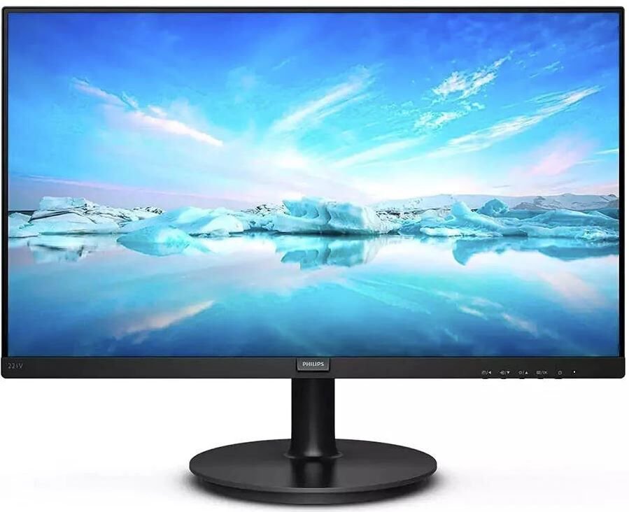 Philips 221V8/01 21.5 İnç 4MS 75Mhz VGA HDMI Full HD Led Monitör