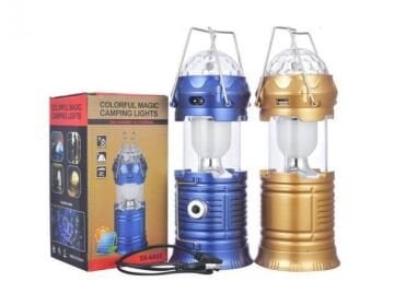 Powermaster SX-6805 Renkli Şarjlı Kamp Lambası