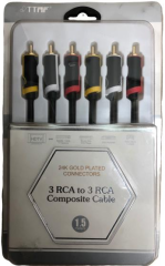 TTAF Kompozit  3 RCA Kablo (1,5 metre)