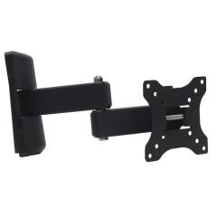 Powermaster PWR-H24 10''-27'' Çift Kollu Kilitli Hareketli TV Duvar Askı Aparatı