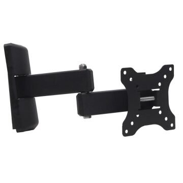 Powermaster PWR-H24 10''-27'' Çift Kollu Kilitli Hareketli TV Duvar Askı Aparatı