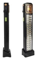 POWERMASTER KS-848 2 WATT COB LED + 48 LEDLİ SOLAR ŞARJLI IŞILDAK