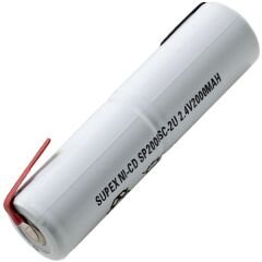 Supex Üst Üste Dik 2'li 2.4V 2000mAh Süpürge Pili