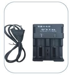 Beston R6 Aa/Aaa/Ni-Mh/Lityum İon/C Boy/123a/16340/10440/14500/18350/18490/17550/17670/18650/22650/26650 Pil Şarj Cihazı