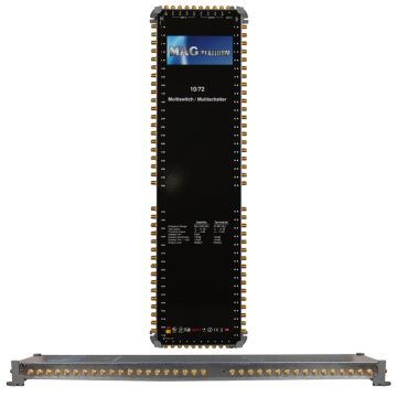 Mag Platinum MP 10/72 Multiswitch 10 Giriş 72 Çıkışlı Merkezi Hibrit 4K Ve 3D Destekli Uydu Santrali