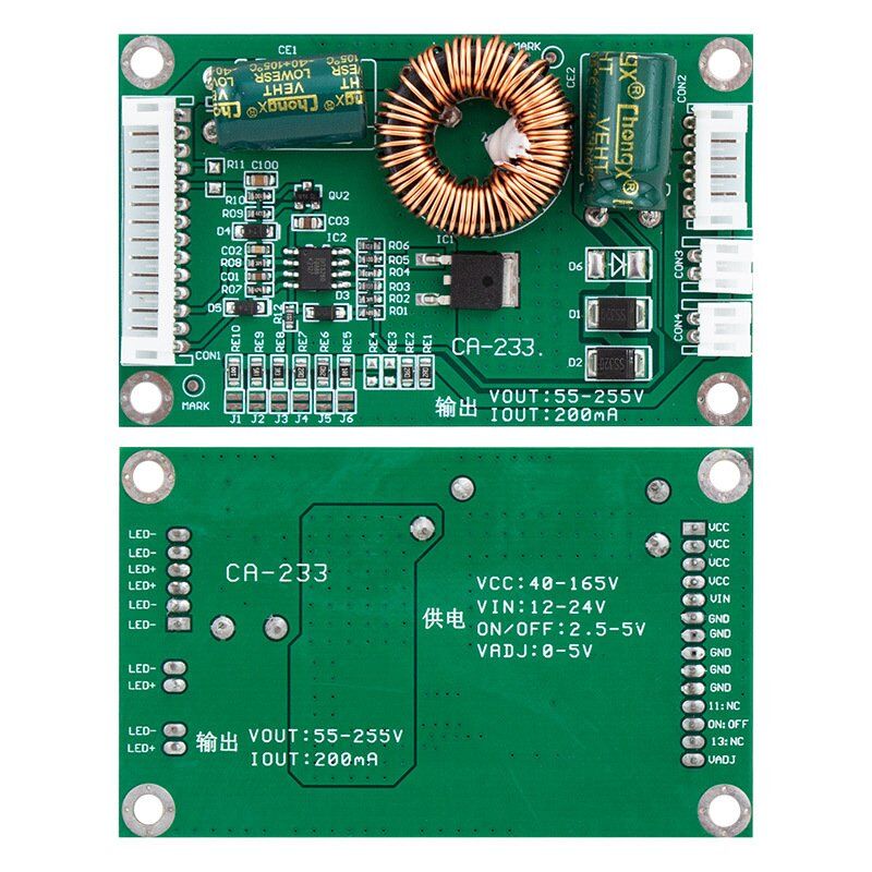 Weko CA-233 Lcd-Led Üniversal Yükseltici Board 32-60 Inch 40-165 Volt Girişli 55-255 Volt Çıkışlı