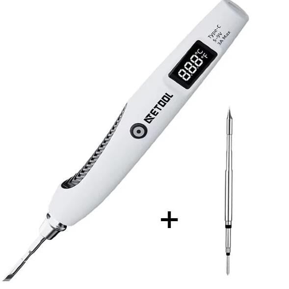 Sunline AE730D 30W Sıcaklık Kontrollü Dijital Lehimleme İstasyonu