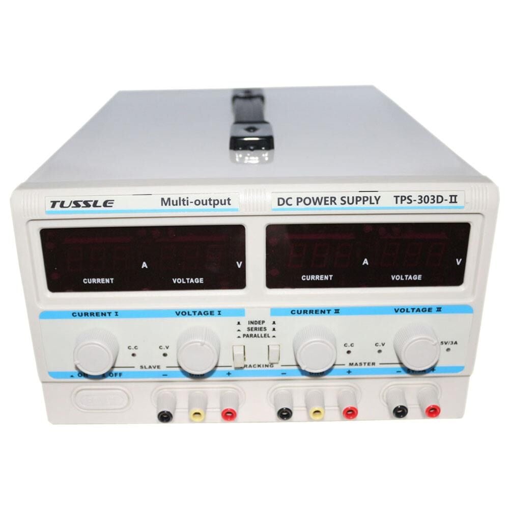 Tussle TPS-303D-II 0-30V 0-60V 3A Çift Çıkışlı Ayarlı Güç Kaynağı