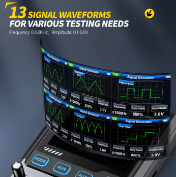 FNIRSI DSO-TC4 10MHz 48 MS/s El Tipi Dijital Osiloskop & Transistör Test Cihazı & Fonksiyon Sinyal Jeneratörü (3'ü 1 Arada)