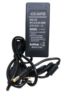24 Volt 3 Amp Adaptör