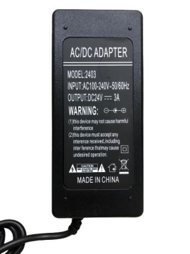 24 Volt 3 Amp Adaptör