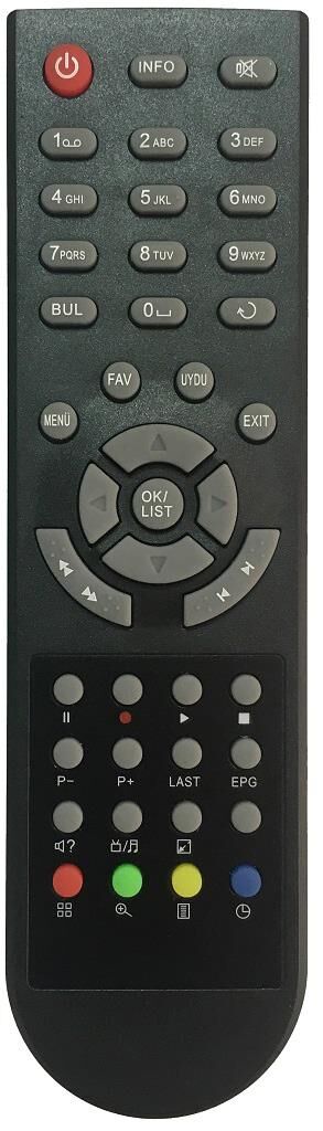 Hiremco Seoul Galaxy Mini HD Uydu Alıcı Kumandası