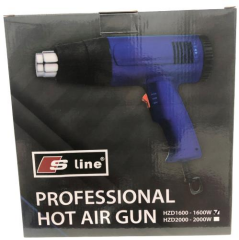 S-Line Sıcak Hava Üfleme Tabancası Havya Üfleme 1600 Watt (350*C-500*C