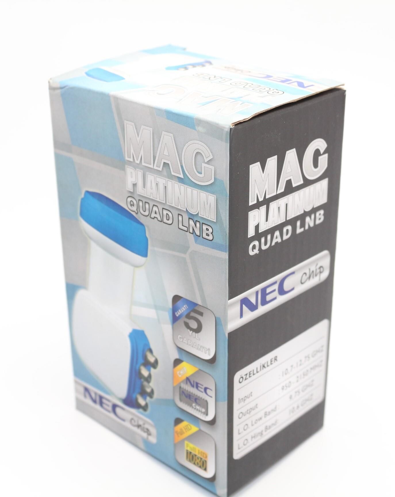 MAG Dörtlü (4lü) Lnb Nec Chip