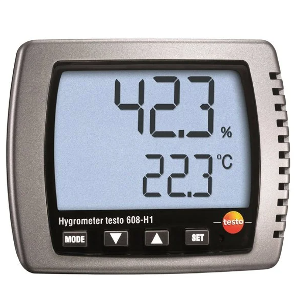 Testo 608-H1 Sıcaklık ve Nem Ölçer (HASSAS)