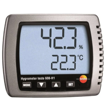 Testo 608-H1 Sıcaklık ve Nem Ölçer (HASSAS)