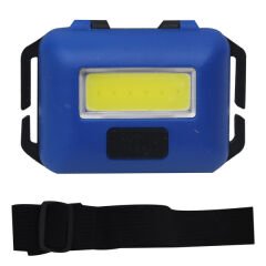 PowerMaster T-89 3 Watt Cob Ledli AAA Pilli Mini Kafa Lambası Feneri
