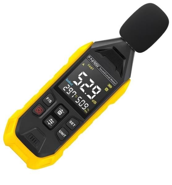 FNIRSI FDM01 Dijital Gürültü Desibel Ölçer