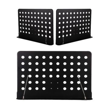 Magicvoice MV-19498 Katlanabilir Tripod Nota Sehpası Perfore Standı Konser Orkestra Tipi Yükseklik Ayarlı (50-150CM)