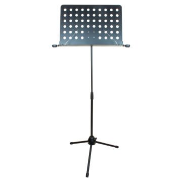 Magicvoice MV-19498 Katlanabilir Tripod Nota Sehpası Perfore Standı Konser Orkestra Tipi Yükseklik Ayarlı (50-150CM)