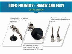 Proskit MS-B126 Pilli  Vakumlu Smd Tutucu