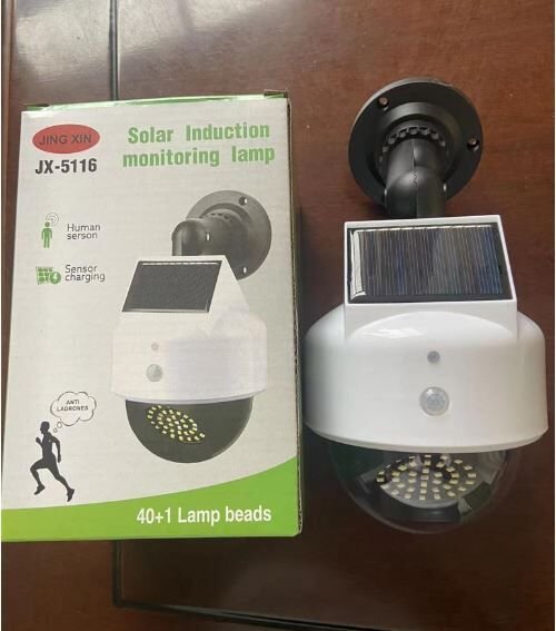 Powermaster JX-5116 Kamera Görünümlü Solar İndiksiyon Lambası