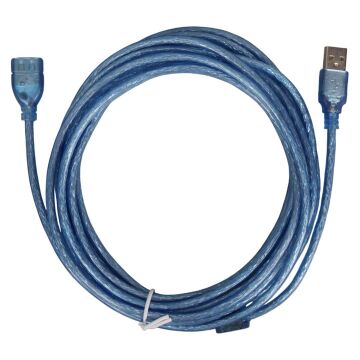 Powermaster PM-1314 Mavi 5 Metre USB 2.0 Uzatma Kablosu