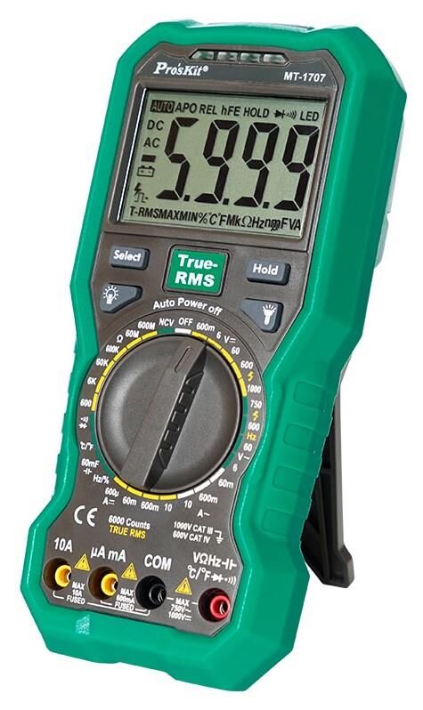 Proskit MT-1707 3-5/6 True Rms Multimetre