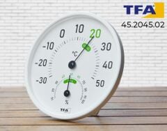TFA 45.2045.02 Geniş Göstergeli Analog Sıcaklık Nem Ölçer