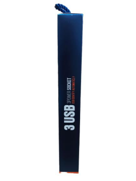 Mate Akım Korumalı Priz 3lü + Usb Çıkış
